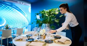 Tables and screen Lounge & Master Club Rolex Paris Masters